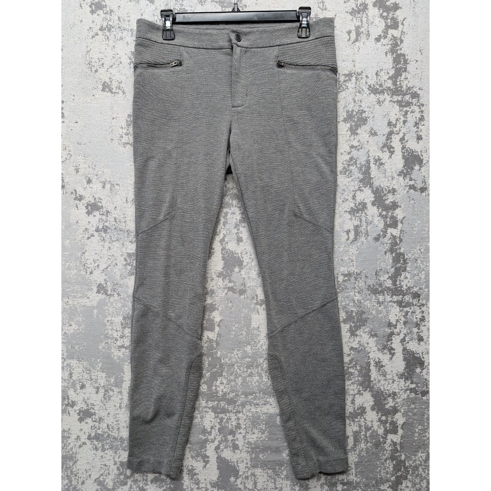 Athleta Women's Activewear Pants Gray Size 8‎ Rayon Nylon Spandex